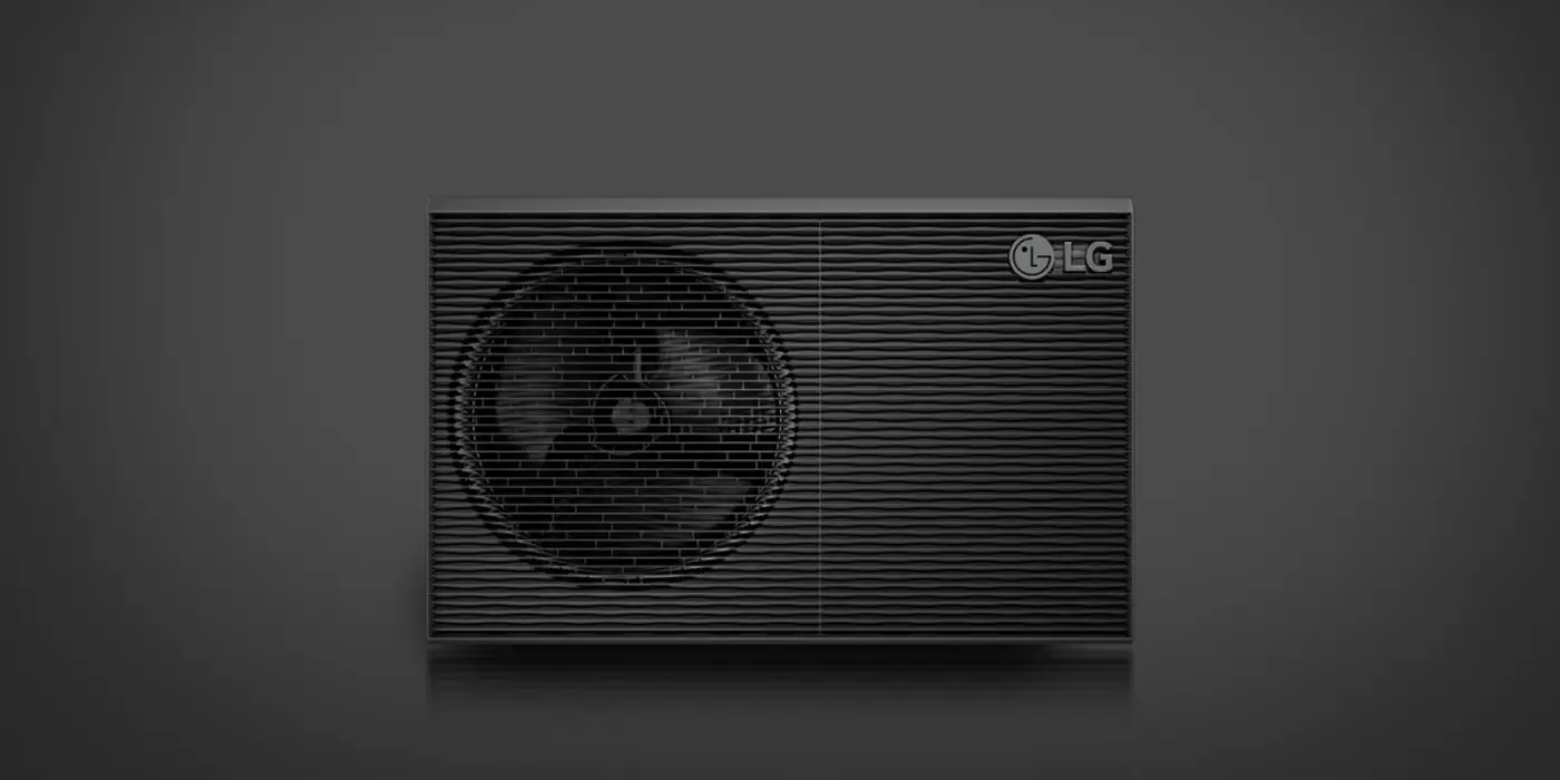 Pompe à chaleur air/eau LG Therma V R290 installée par M2B